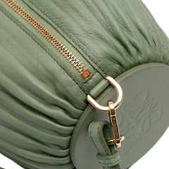 Pleated Lambskin Bracelet Pouch