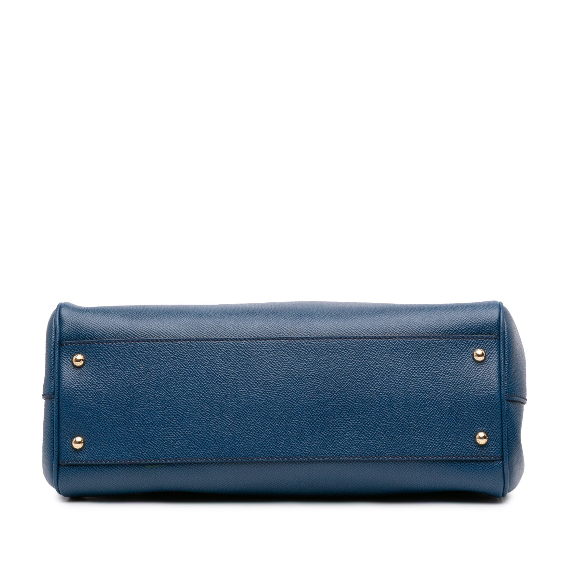 Large Calfskin Miss Sicily Satchel