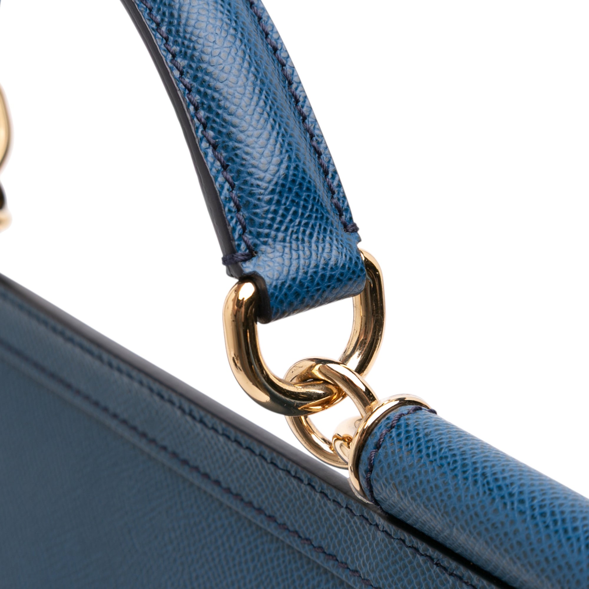 Large Calfskin Miss Sicily Satchel