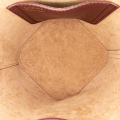 Mini Calfskin Pebble Bucket Bag