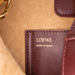 Mini Calfskin Pebble Bucket Bag