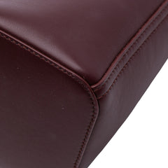 Mini Calfskin Pebble Bucket Bag