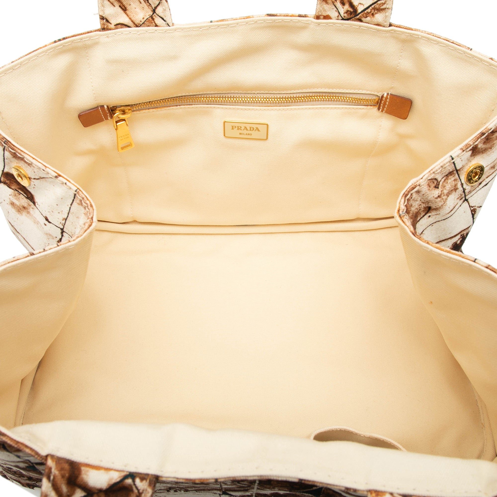 Large Canvas Canapa Azulejos Satchel