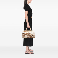 Large Canvas Canapa Azulejos Satchel