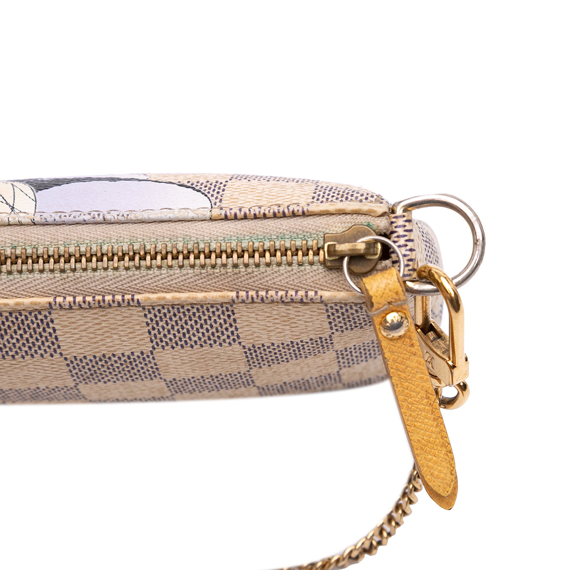 Damier Azur Illustre Mini Pochette Accessoires