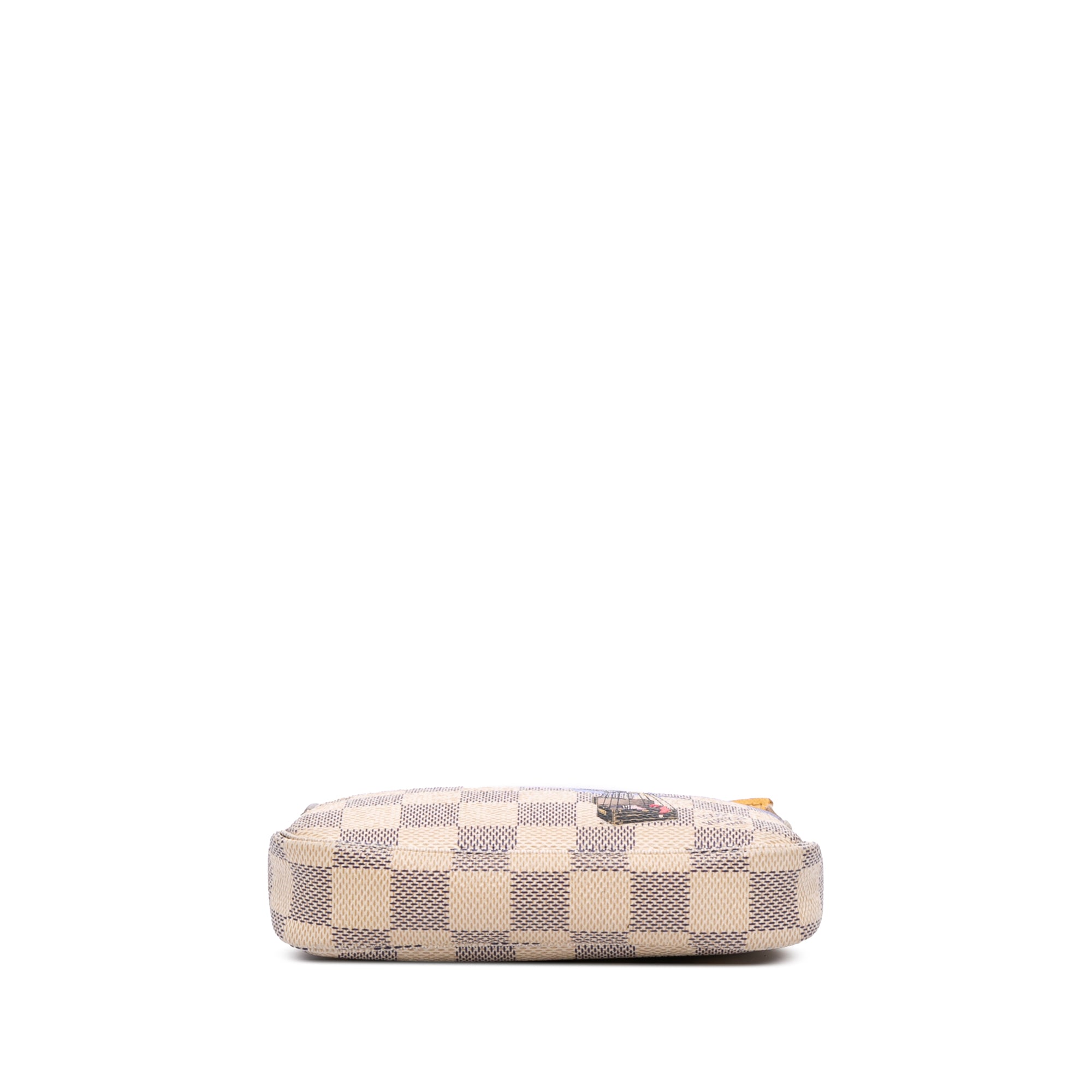 Damier Azur Illustre Mini Pochette Accessoires