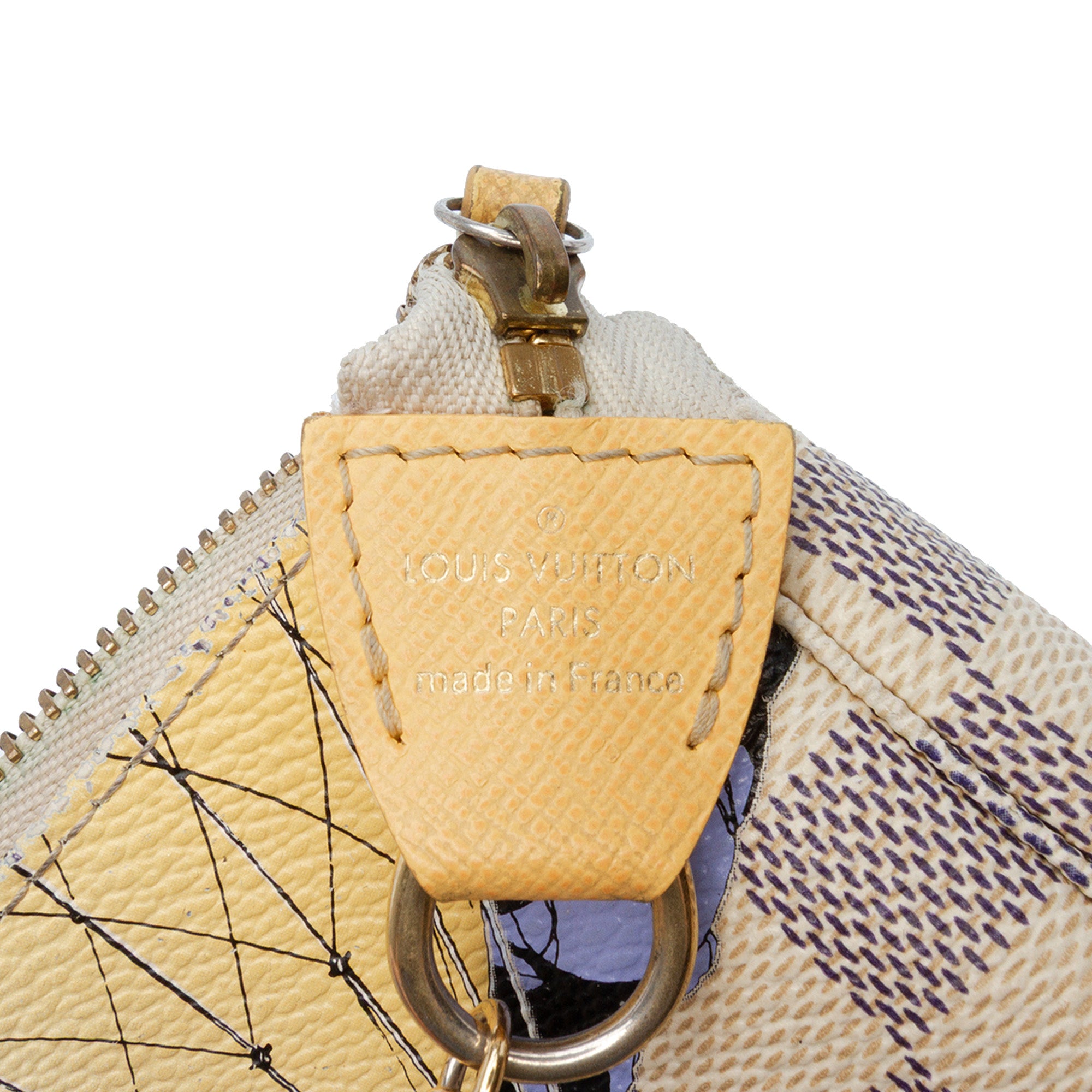 Damier Azur Illustre Mini Pochette Accessoires