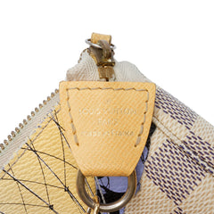 Damier Azur Illustre Mini Pochette Accessoires