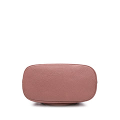 Mini Leather GG Charm Dome Satchel