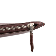 Saffiano Lux Zip Clutch