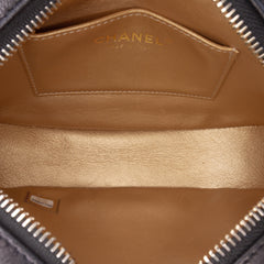CC Quilted Lambskin Coco Midnight Camera Bag