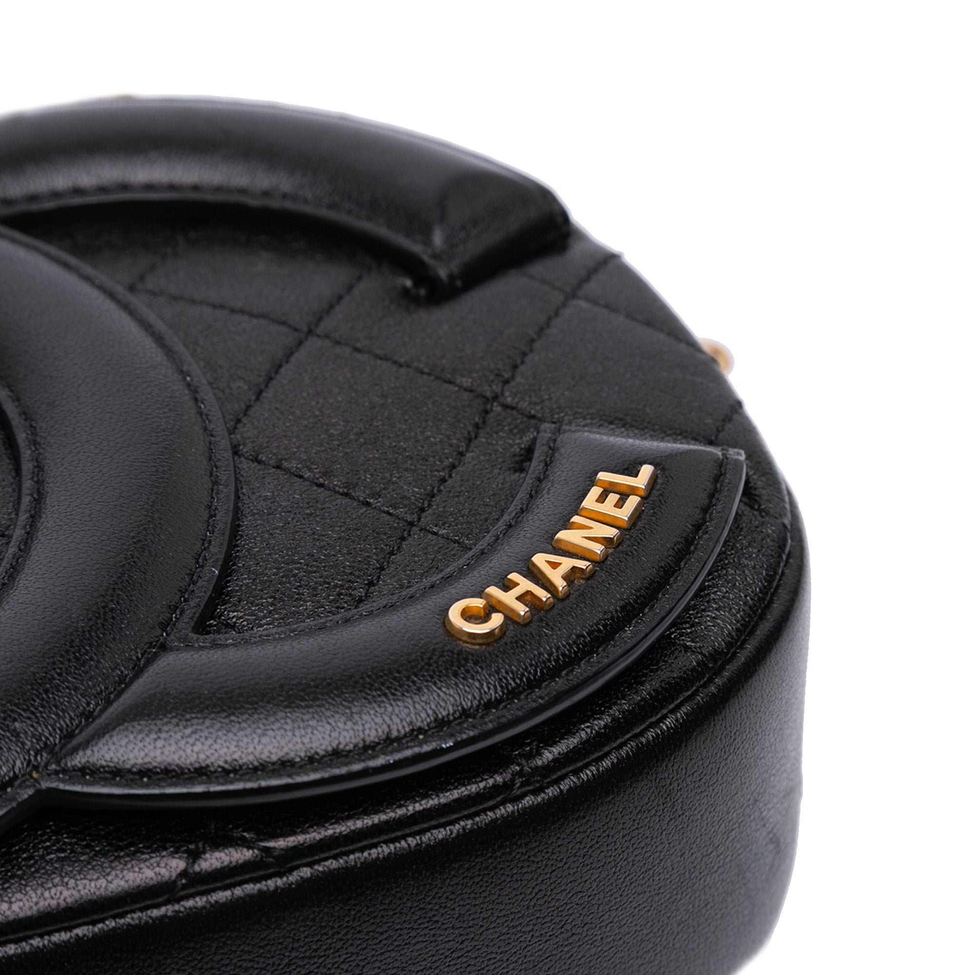CC Quilted Lambskin Coco Midnight Camera Bag