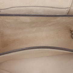 Small Suede and Calfskin Faye Crossbody