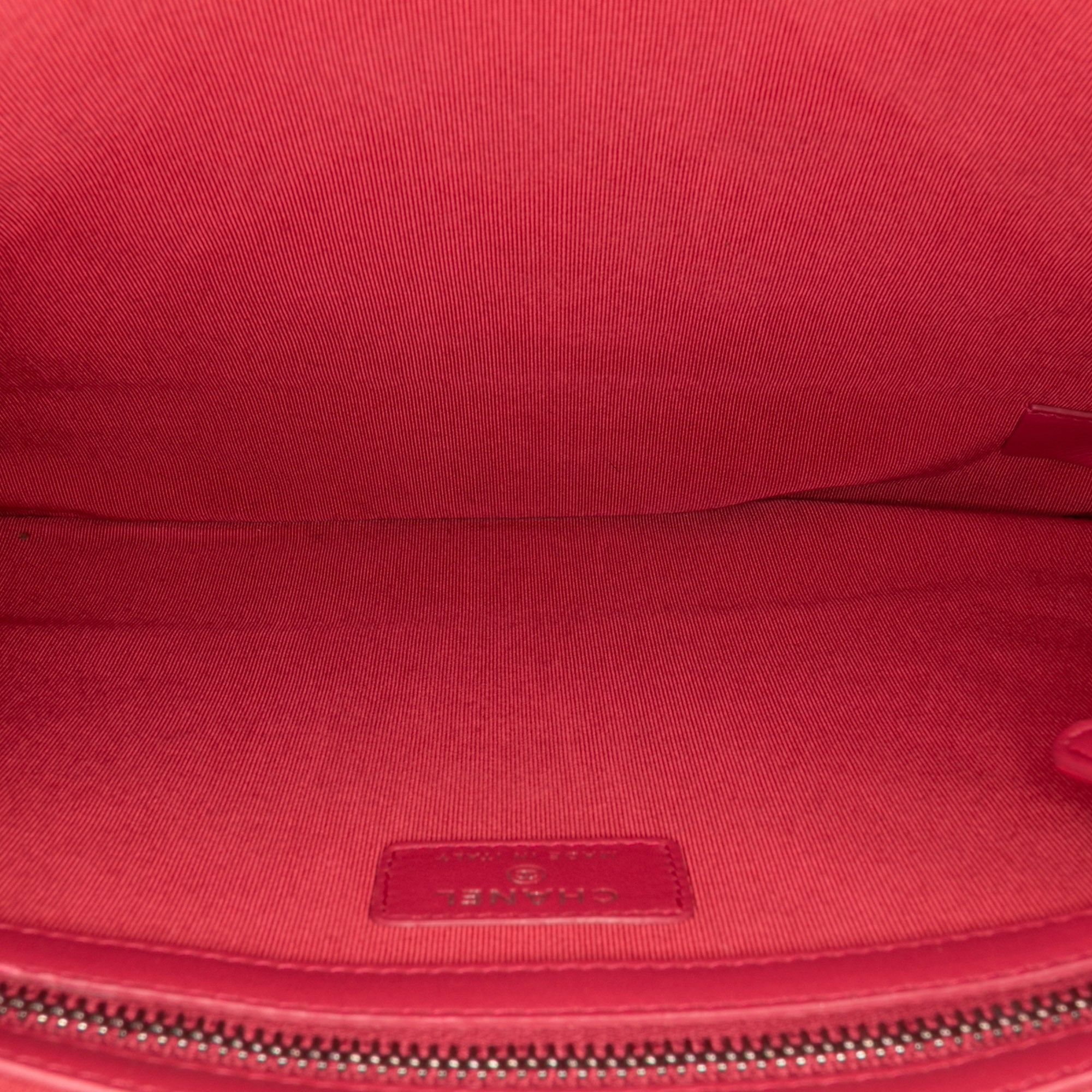 Large Aged Calfskin Gabrielle O Case Clutch