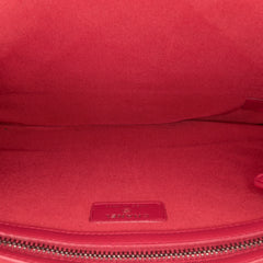 Large Aged Calfskin Gabrielle O Case Clutch
