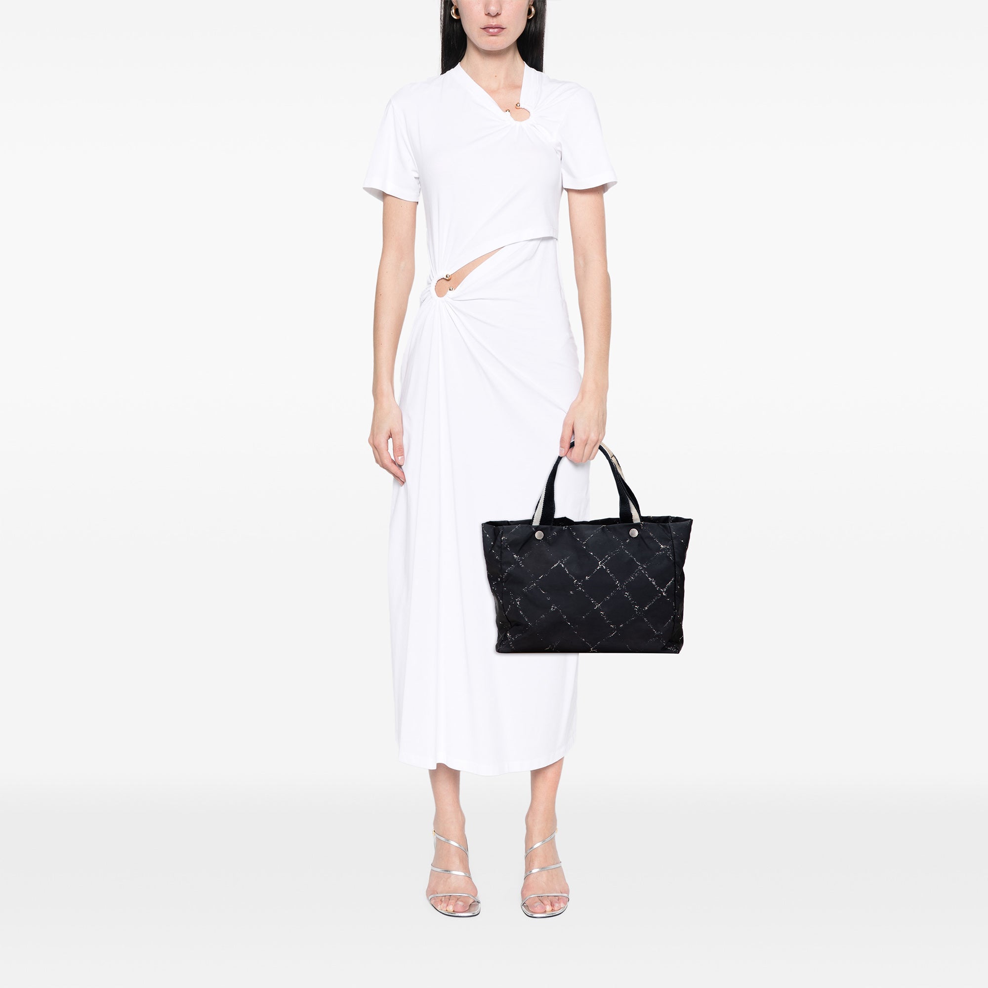 Old Travel Line Nylon Tote