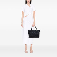 Old Travel Line Nylon Tote