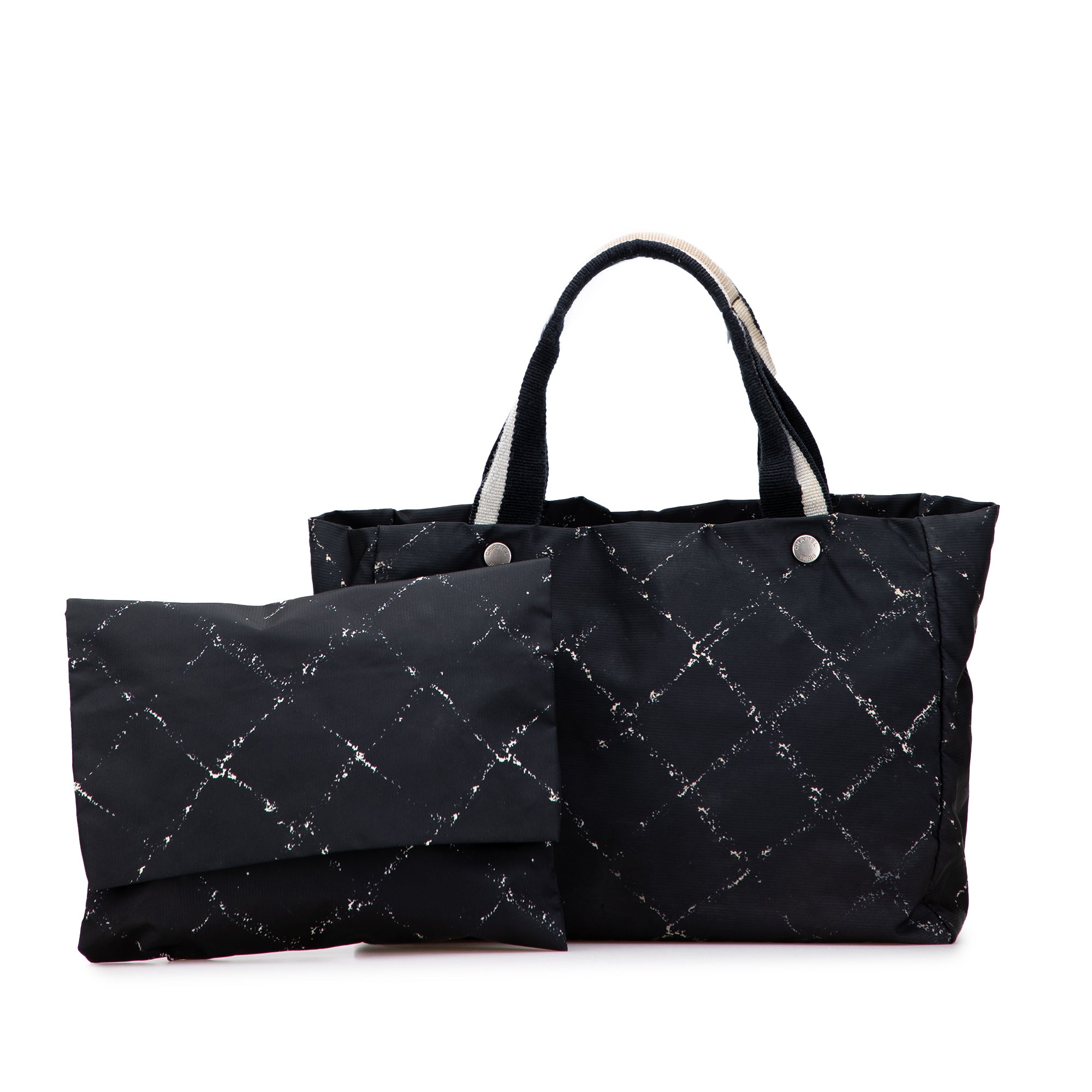 Old Travel Line Nylon Tote