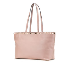 Leather Rockstud Tote