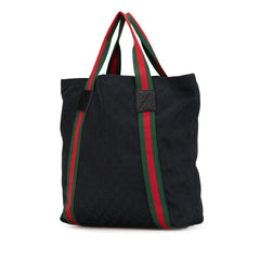 GG Canvas Web Tote