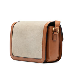 Classique Canvas and Calfskin Triomphe Crossbody