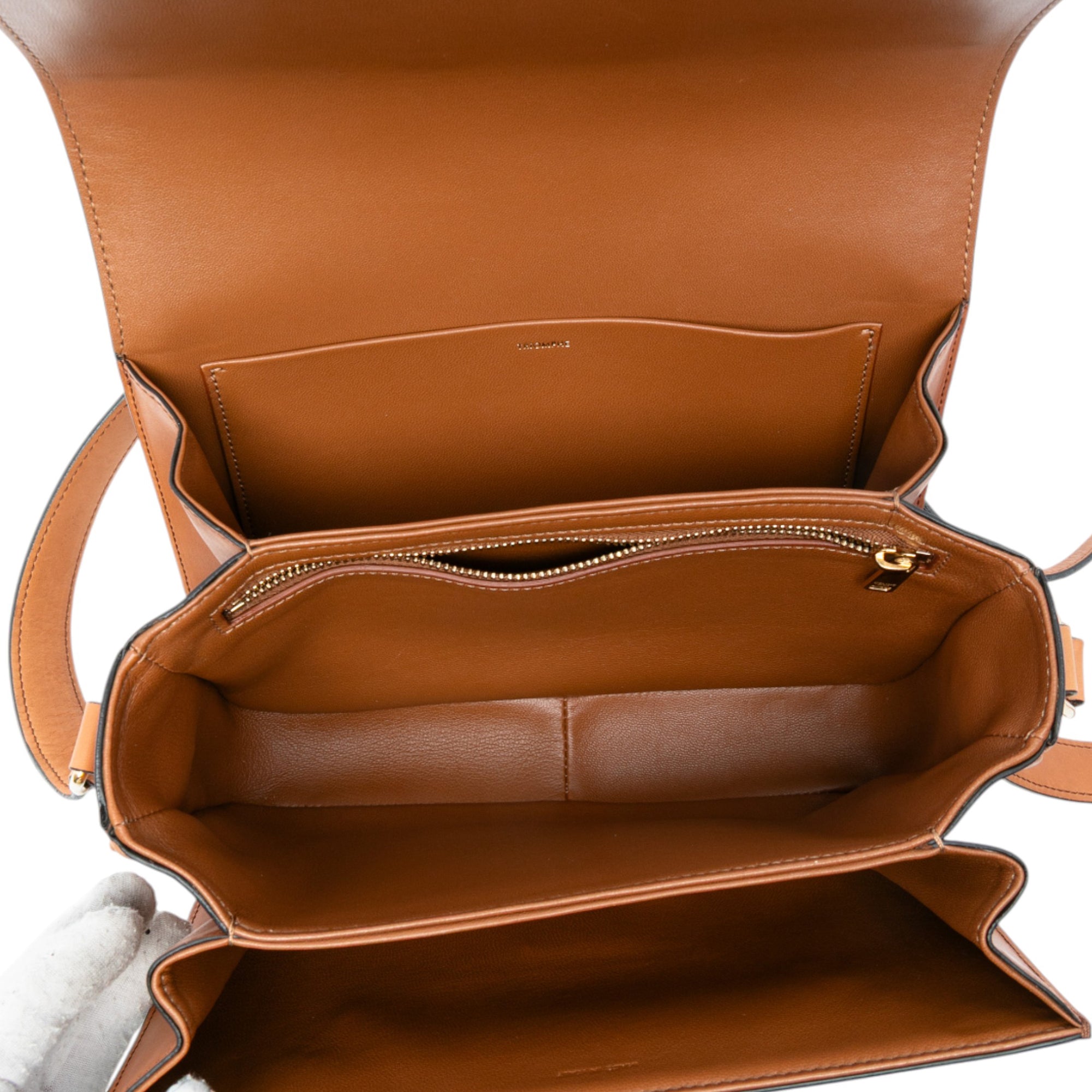 Classique Canvas and Calfskin Triomphe Crossbody