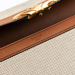 Classique Canvas and Calfskin Triomphe Crossbody