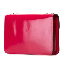 Medium Patent Dollar Interlocking G Crossbody