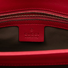 Medium Patent Dollar Interlocking G Crossbody