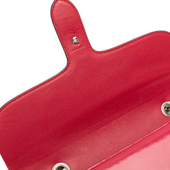 Medium Patent Dollar Interlocking G Crossbody