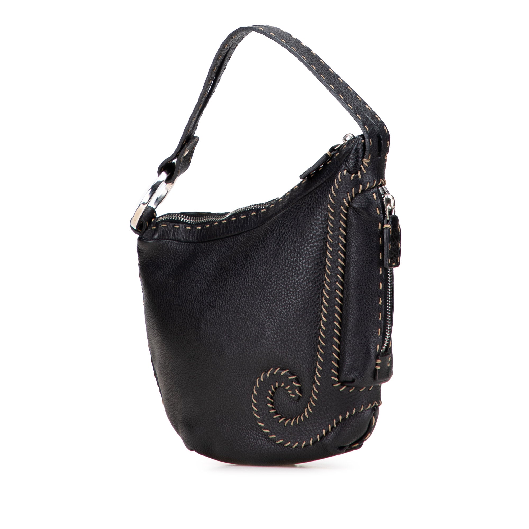 Leather Selleria Oyster Hobo
