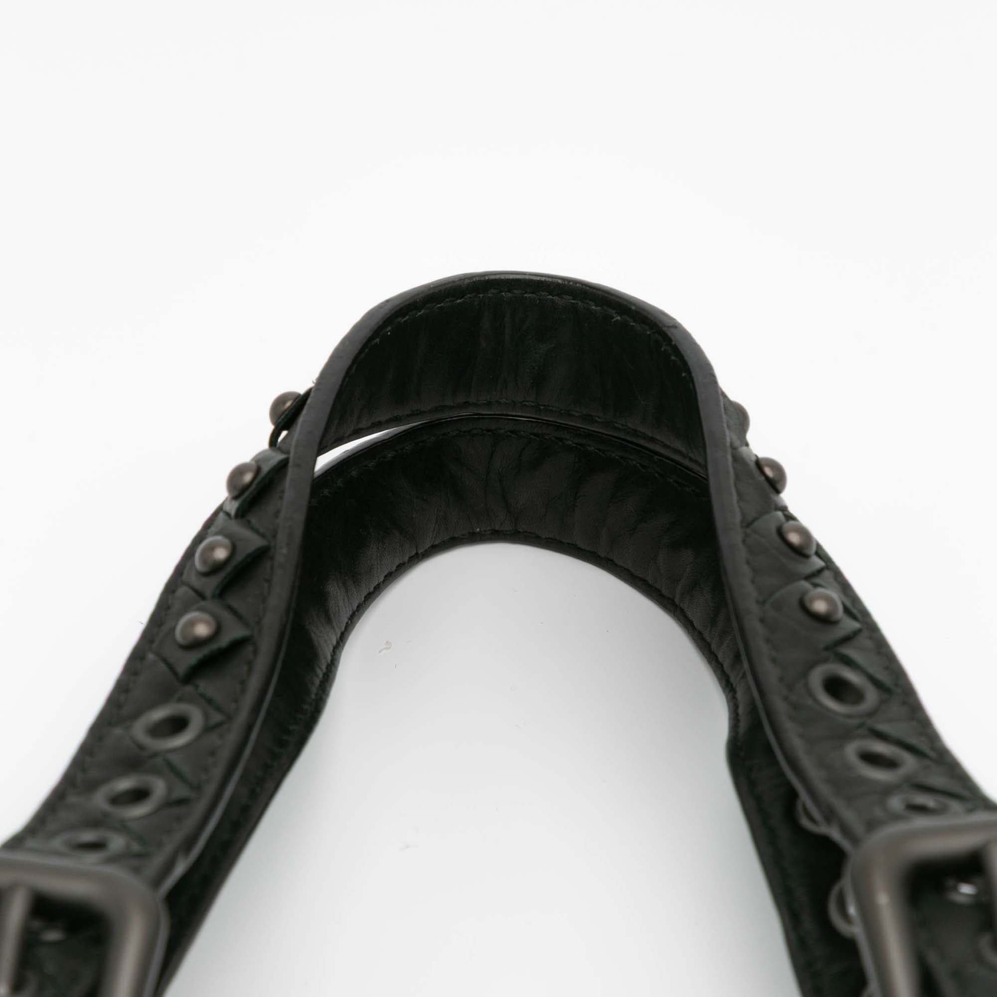 Studded Leather Tote