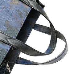 Large Zucca Jacquard Tie Dye Sunset Shopper Tote
