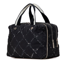 Old Travel Line Nylon Handbag