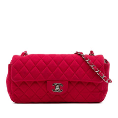 Quilted Jersey East West Single Flap