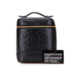 CC Caviar Vanity Case