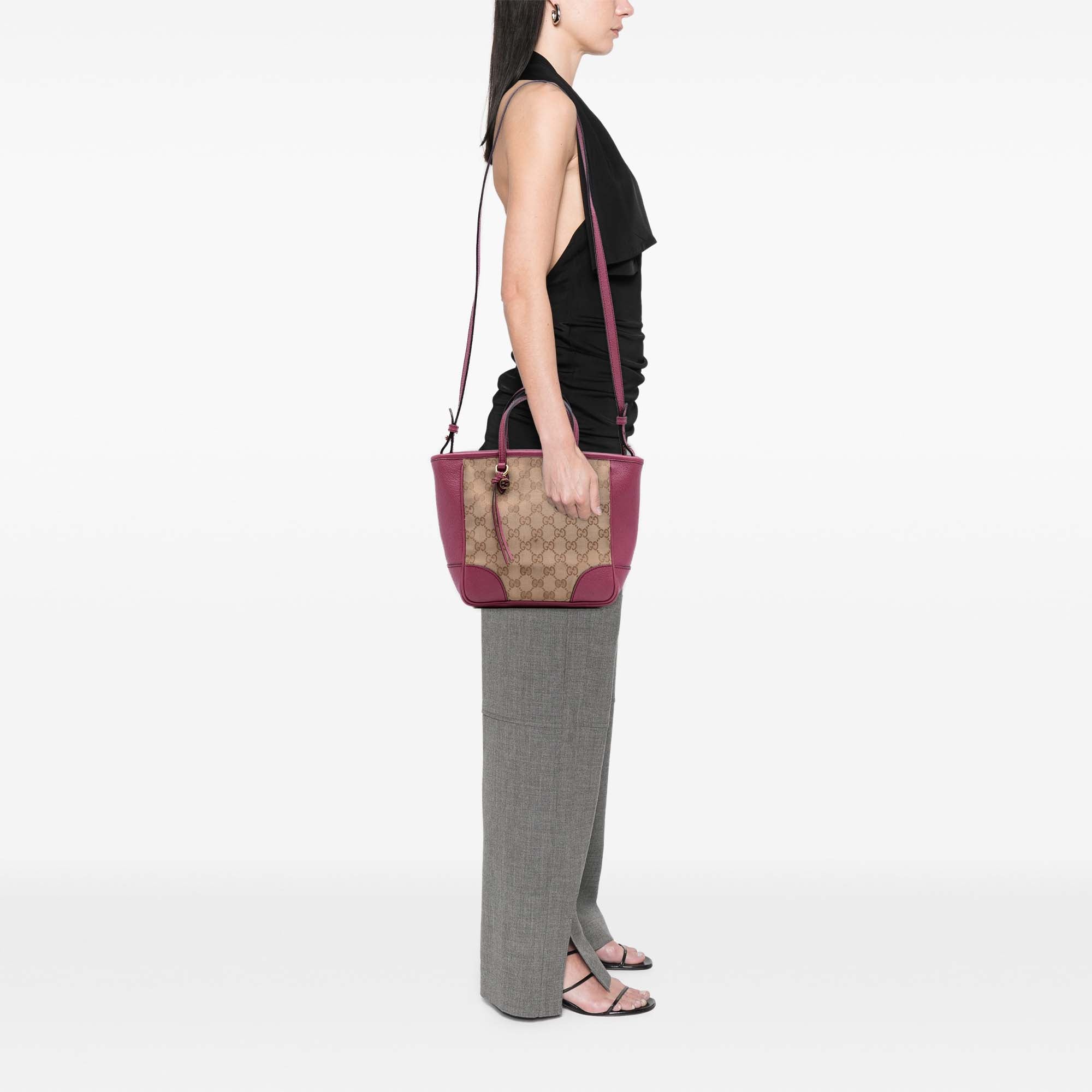 Small GG Canvas Bree Satchel
