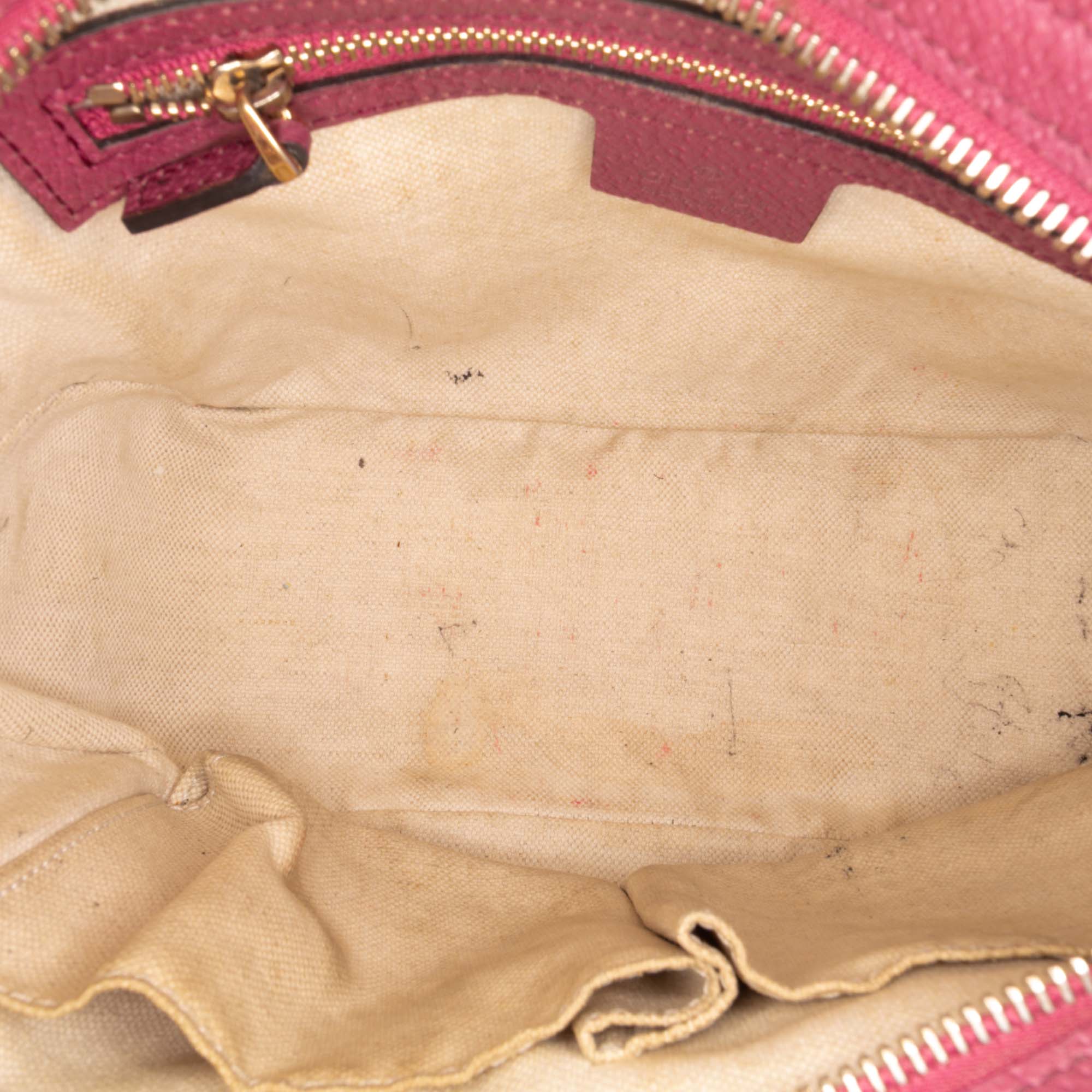 Small GG Canvas Bree Satchel