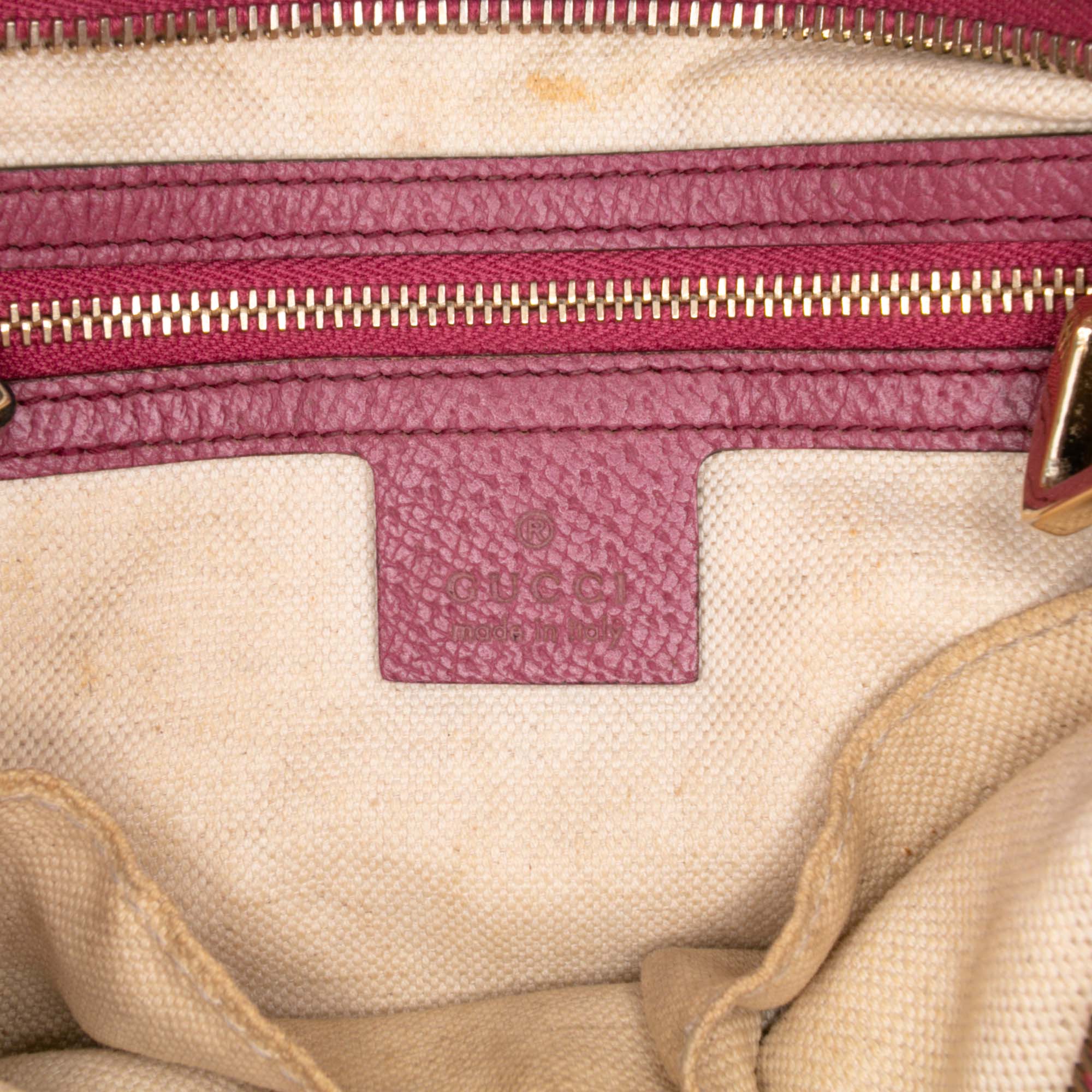 Small GG Canvas Bree Satchel