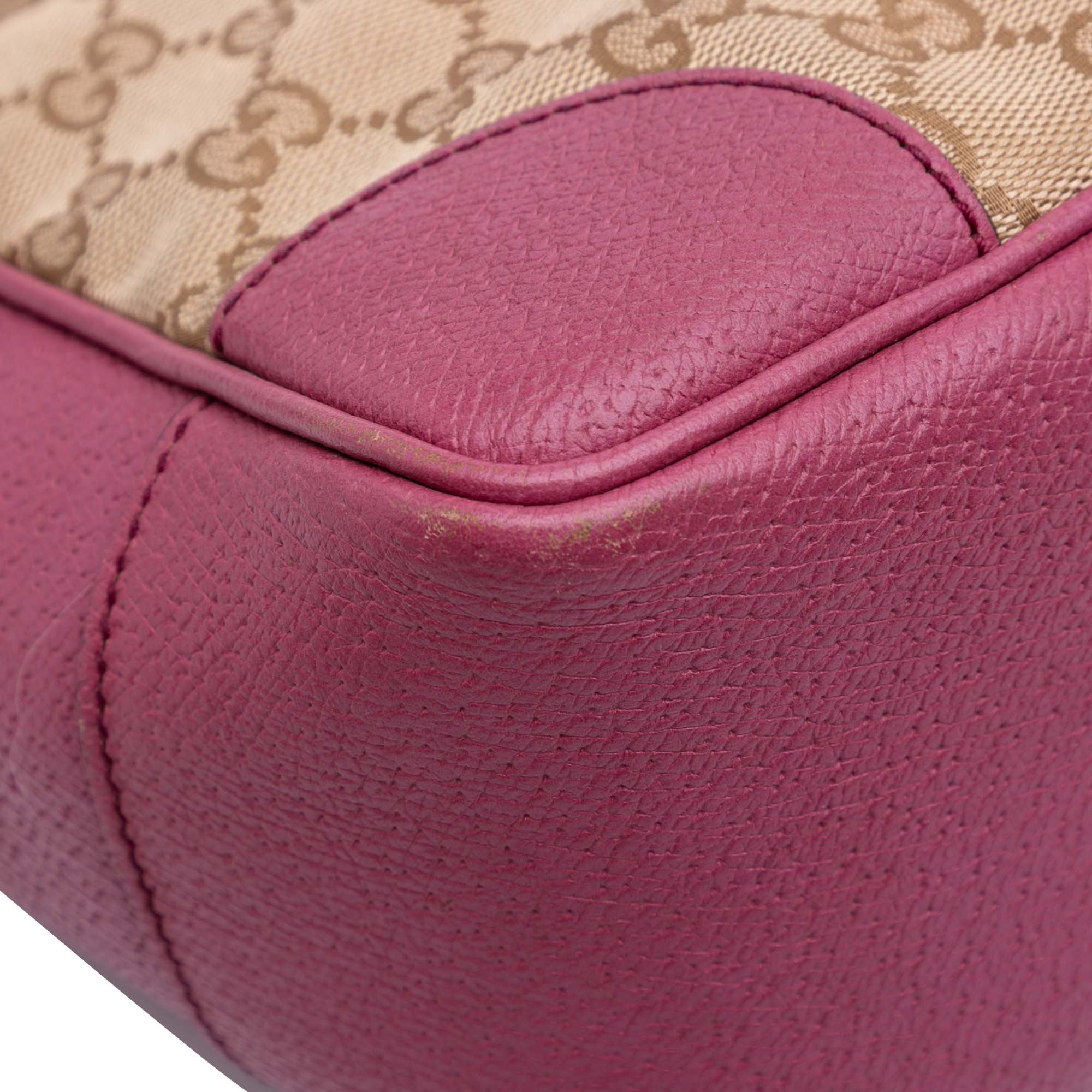 Small GG Canvas Bree Satchel