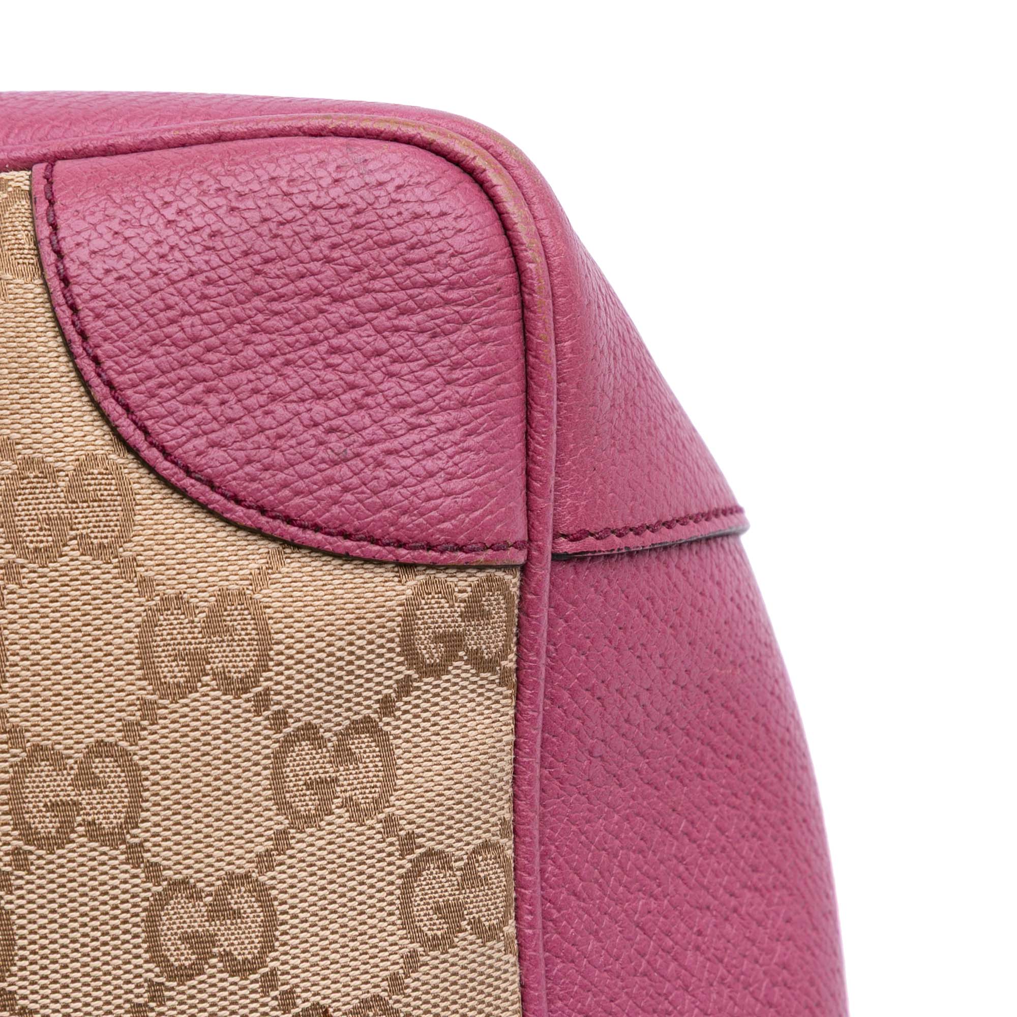 Small GG Canvas Bree Satchel