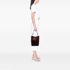 Medium Leather Seau Sangle Bucket Bag