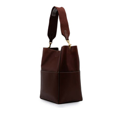 Medium Leather Seau Sangle Bucket Bag