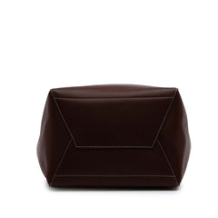 Medium Leather Seau Sangle Bucket Bag
