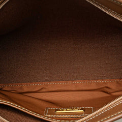 Honeycomb Coated Canvas Clutch