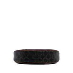Triomphe Coated Canvas Ava Shoulder Bag