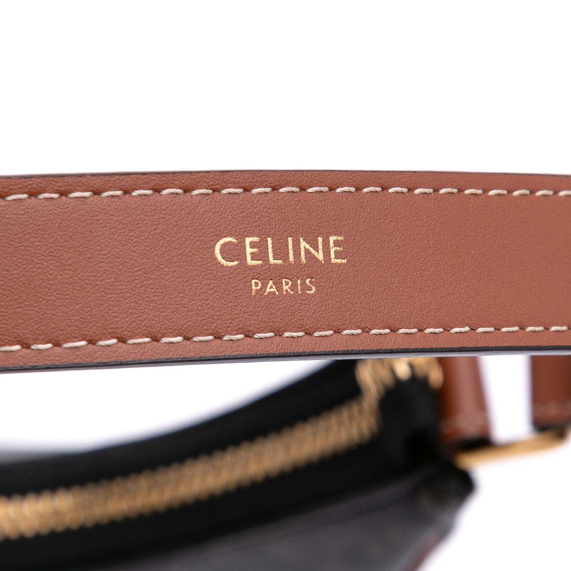 Triomphe Coated Canvas Ava Shoulder Bag