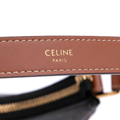 Triomphe Coated Canvas Ava Shoulder Bag
