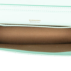 Quilted Leather Lola Clutch on Chain