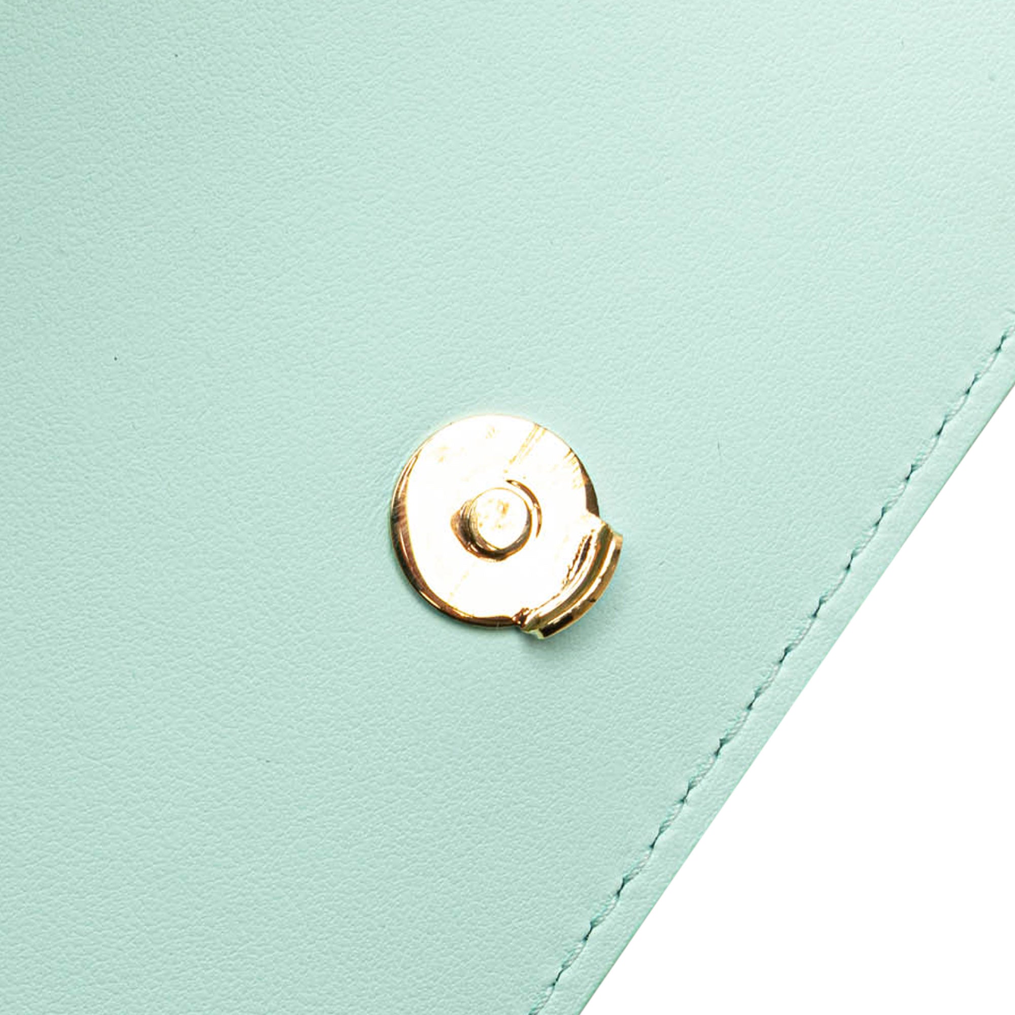 Quilted Leather Lola Clutch on Chain